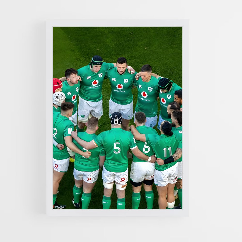 Poster La Victoire Irlandaise – affiche Rugby (vue 3)